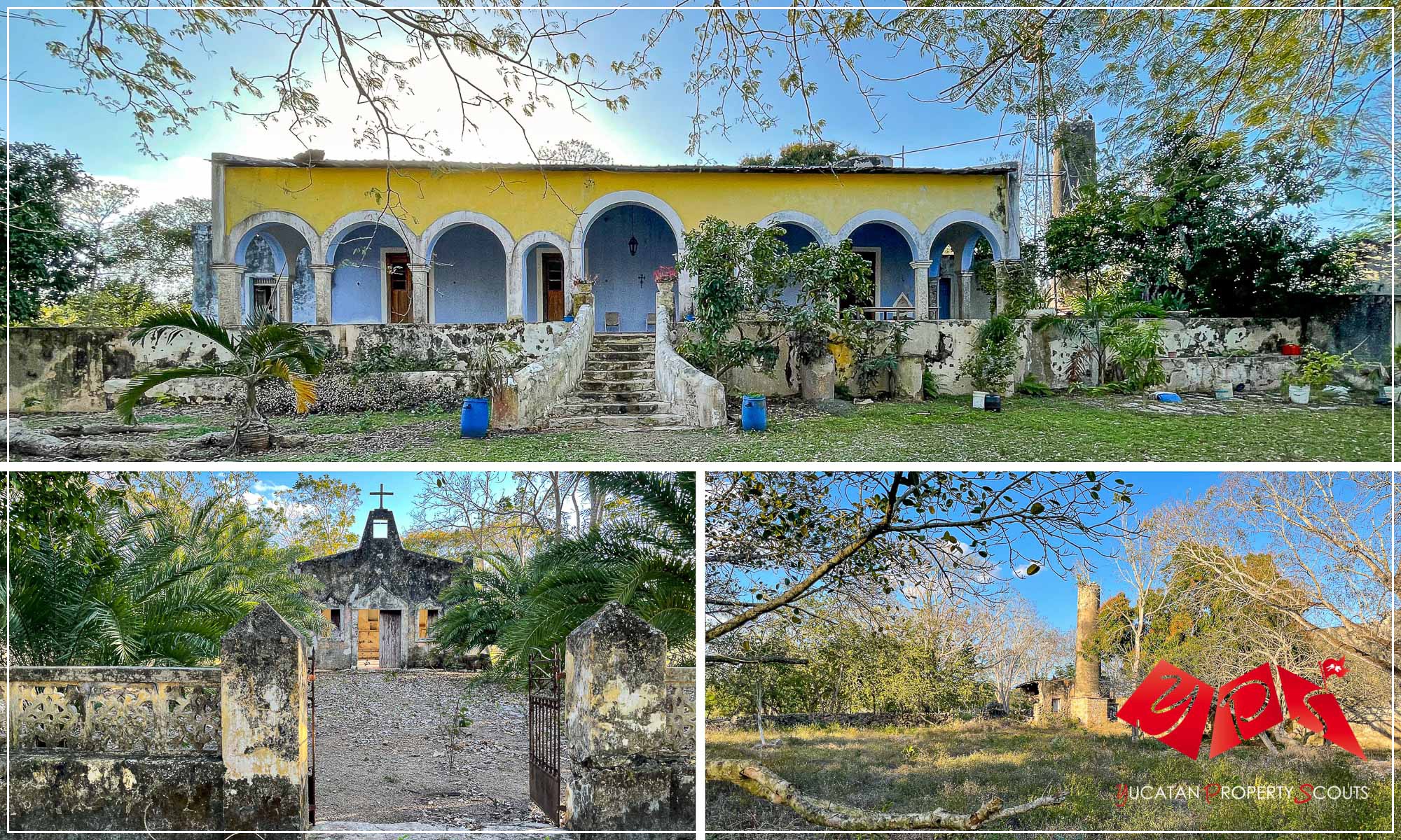 HACIENDA SANTA ISABEL NEAR IZAMAL (YPS020030) Yucatan Property Scouts