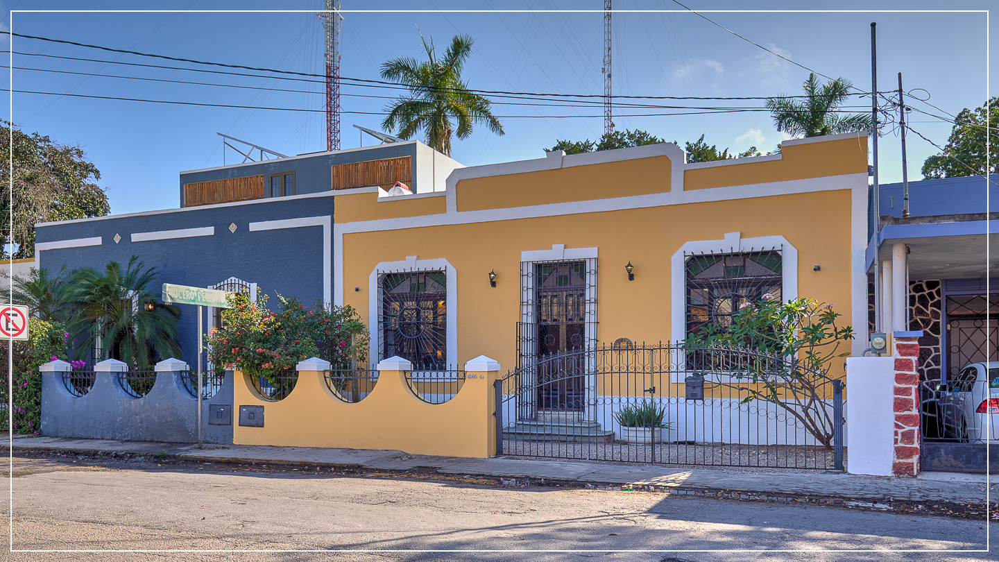 CASA REFORMA – ELEGANT ART DECO HOME WITH GARDEN, POOL & CASITA IN MÉRIDA CENTRO (YPS-02-0230)